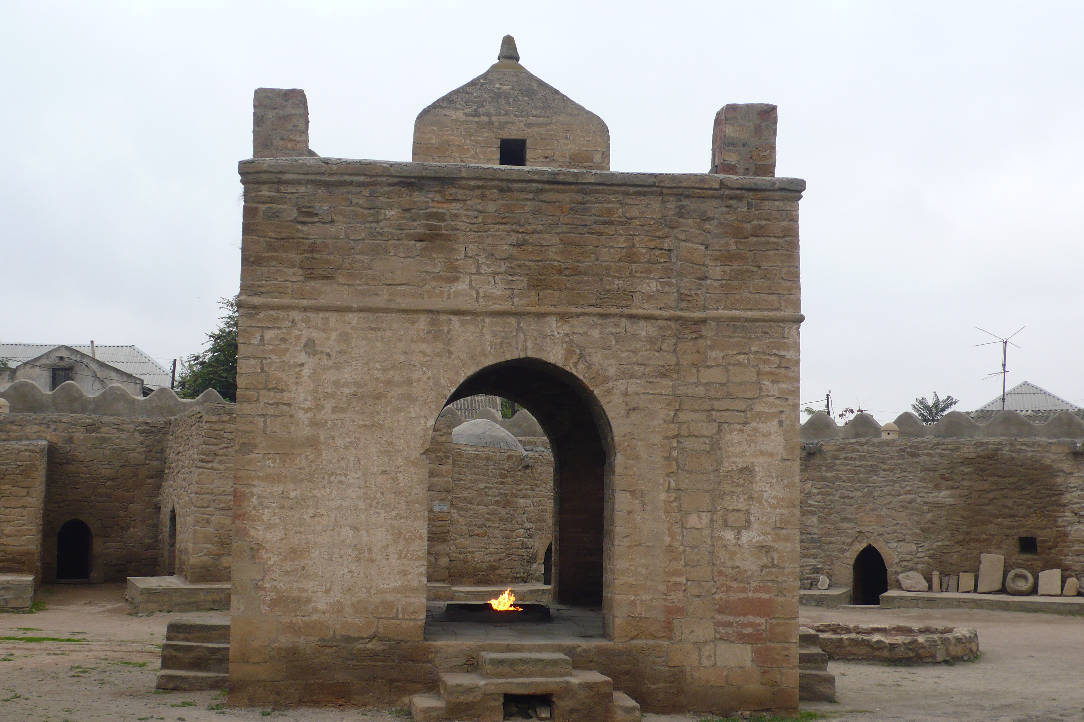 Région de Bakou, Ateshgah (temple du Feu)