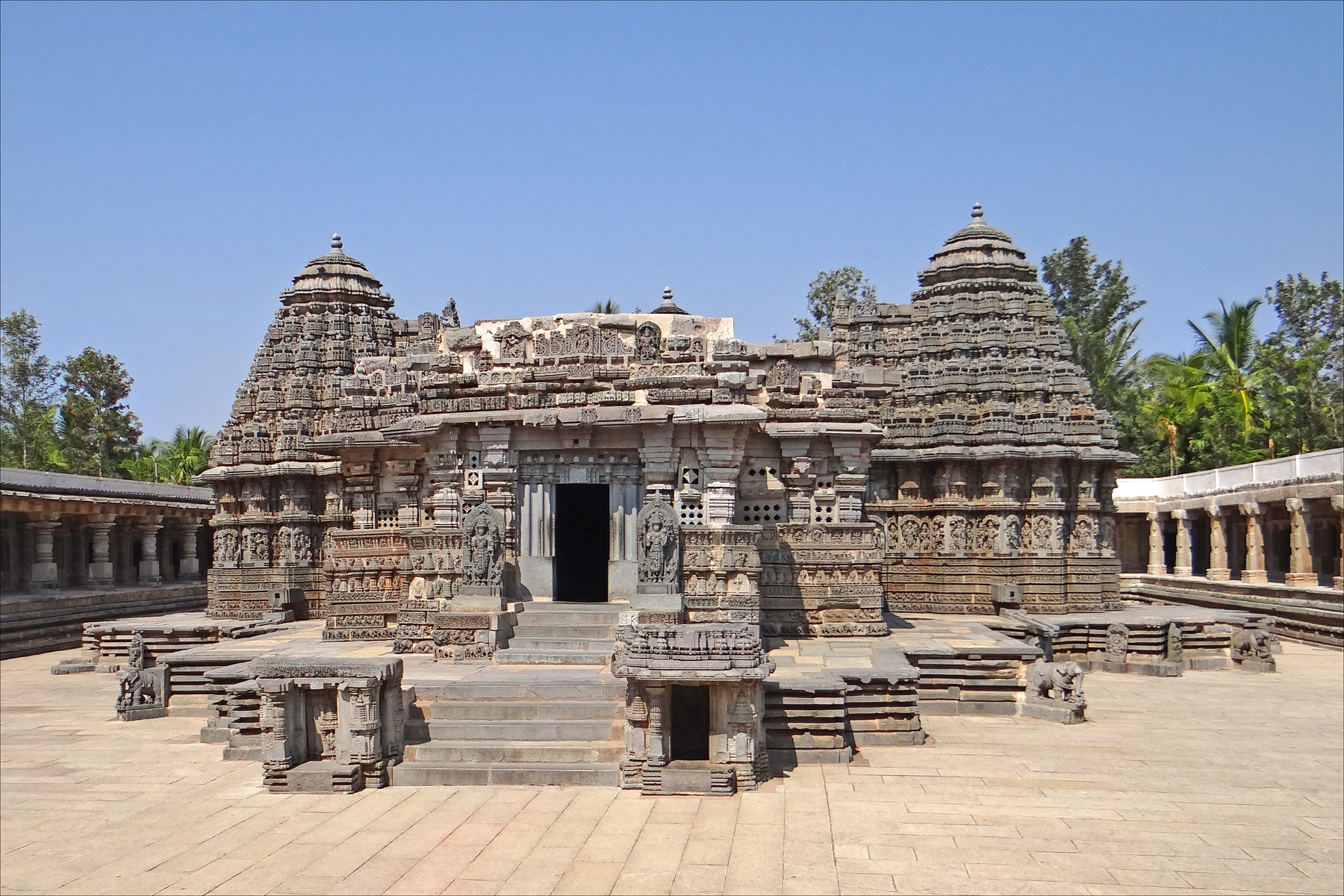 Karnataka, Belur (temple de Chenna Kesava)
