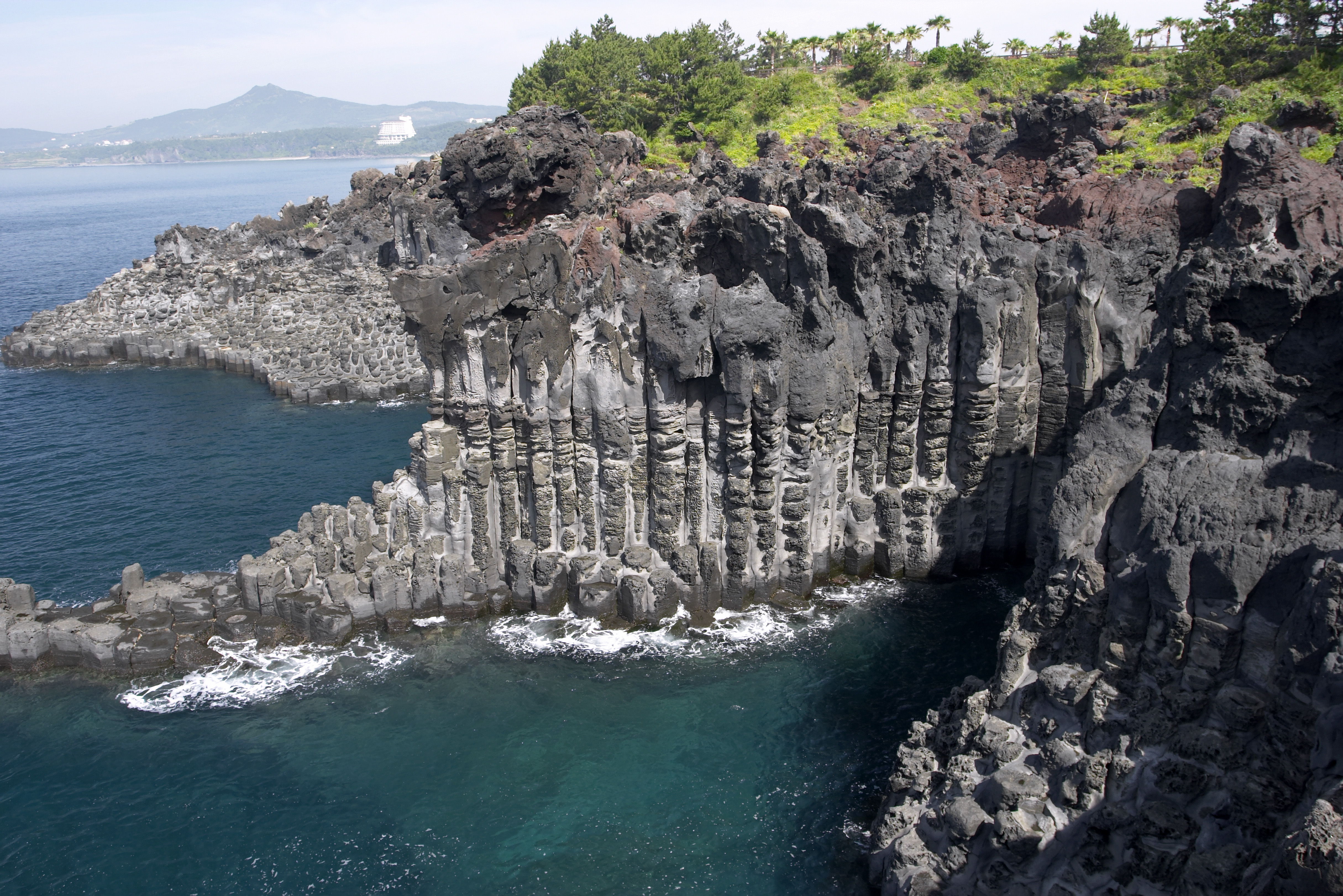 Ile de Jeju, Jusangjeollidae (formations volcaniques)