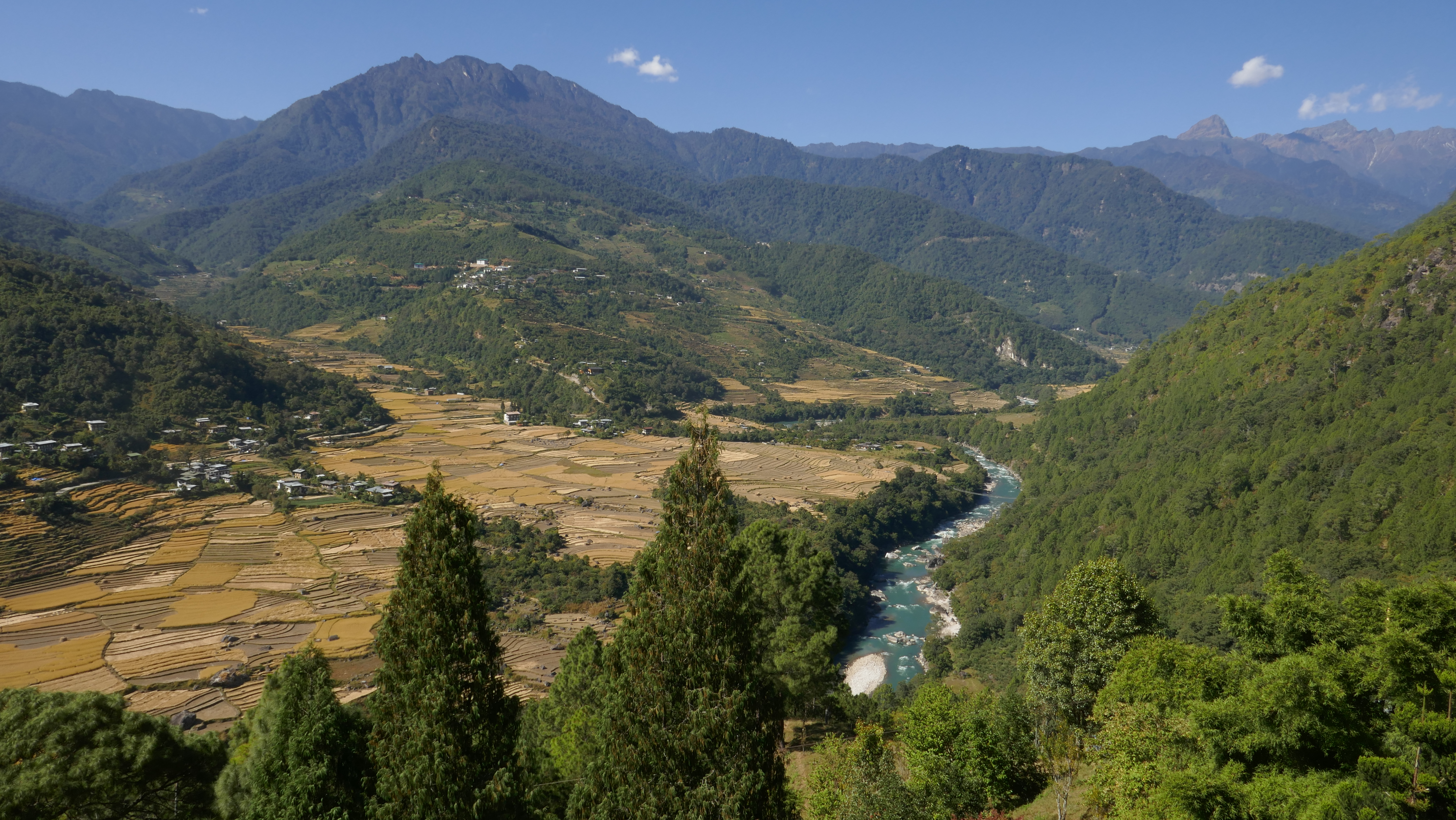 Thimphu (env.), Punakha (vallée)