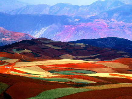 Yunnan, Dongchuan (vallées)