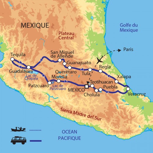 Carte : Mexique - Magie mexicaine